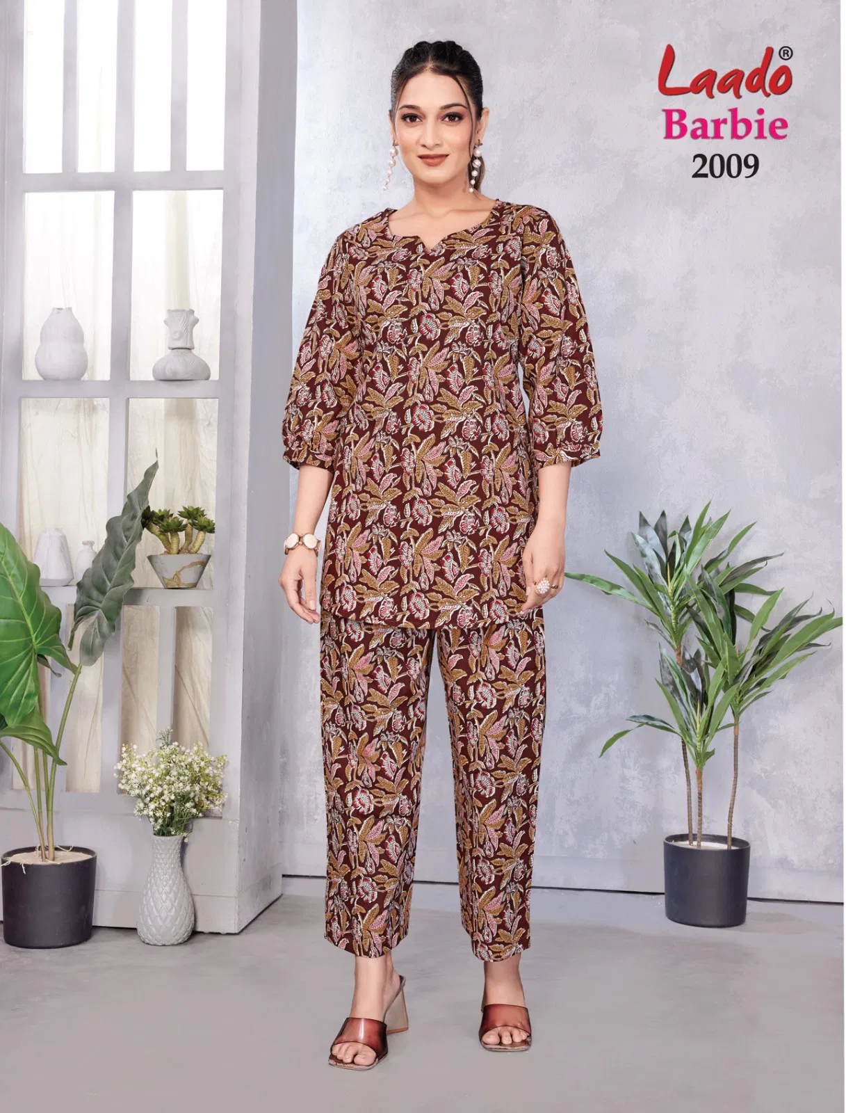 Barbie Vol 2 By Laado Cotton Printed Ladies Co Ord Set Exporters In India